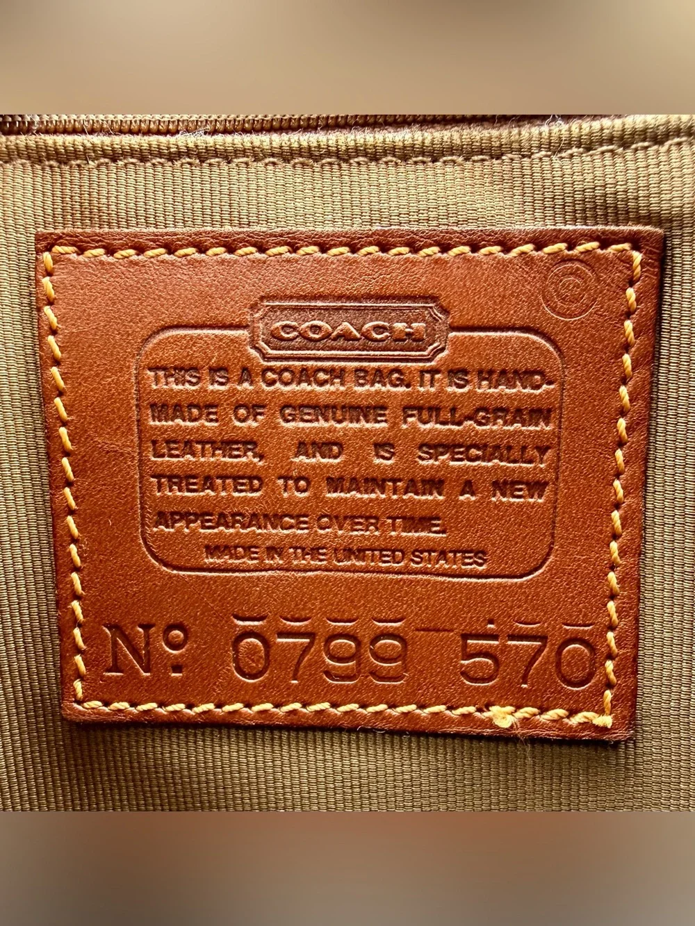 Vintage COACH Sheridan Collection Elliot Top Handle Shoulder Bag 4235